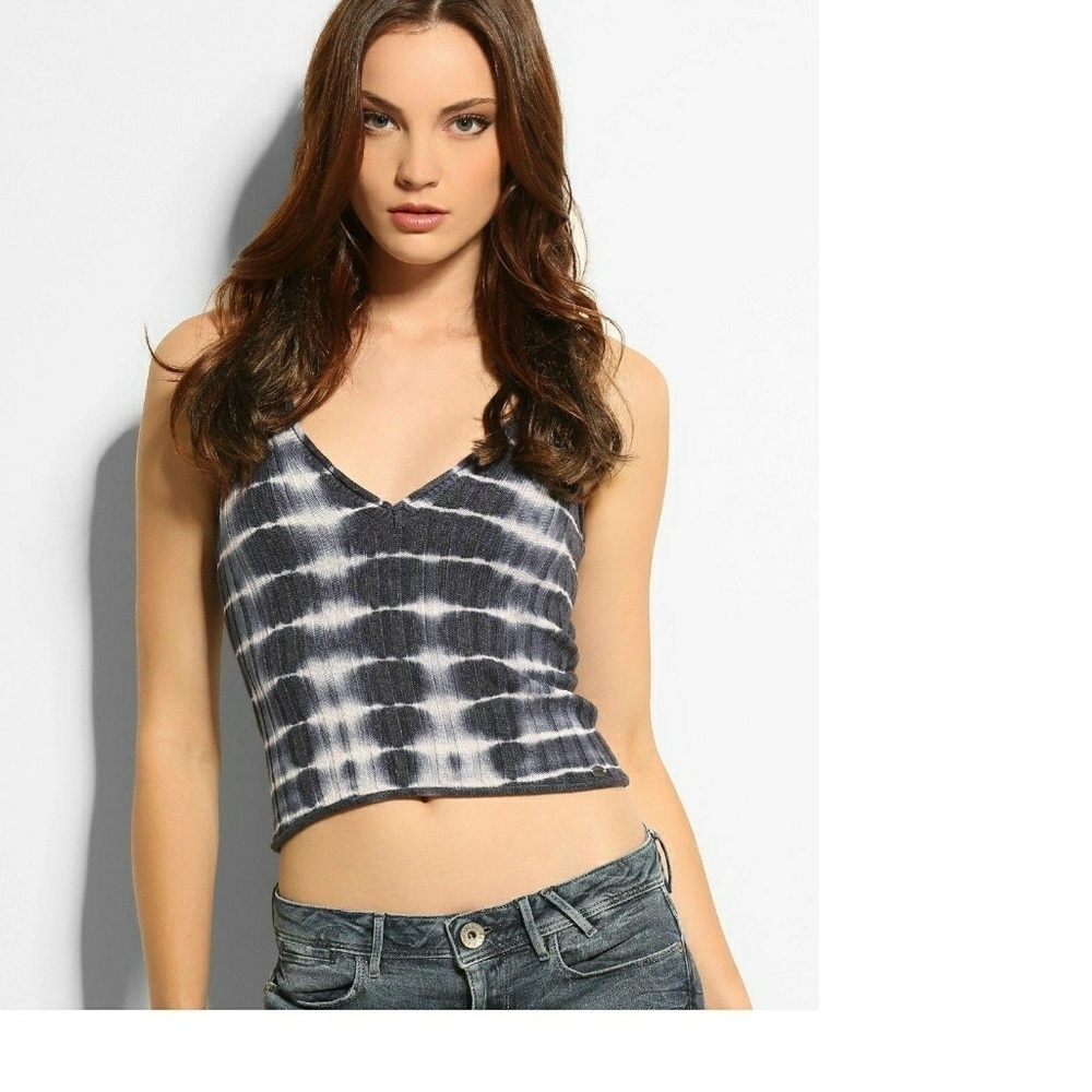New Guess Sleeveless V-Neck Tank Top Sz M
